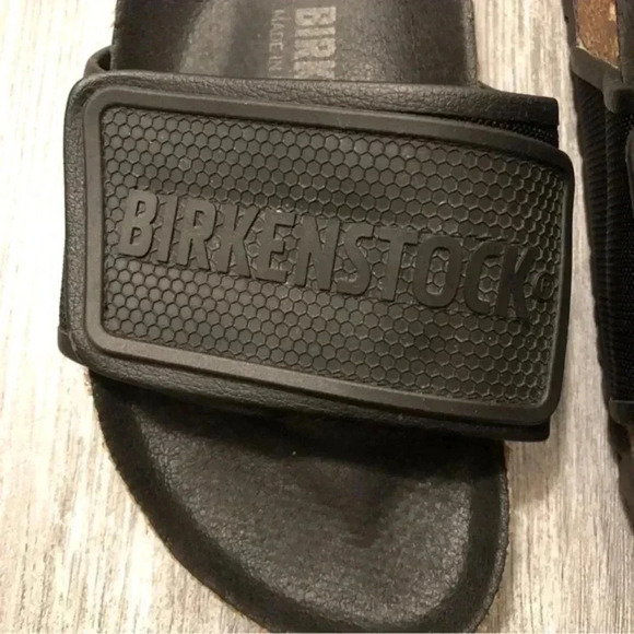 BIRKENSTOCK Tema Black Womens Slide Sandals Slippers Narrow Fit RFSO1E065BK 37 - Picture 7 of 10